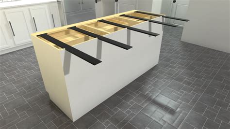 island countertop support brackets